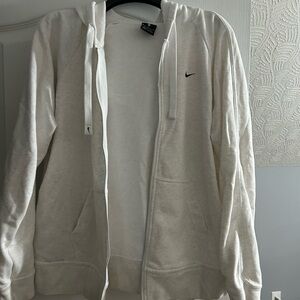Nike Cream Full-Zip Hoodie